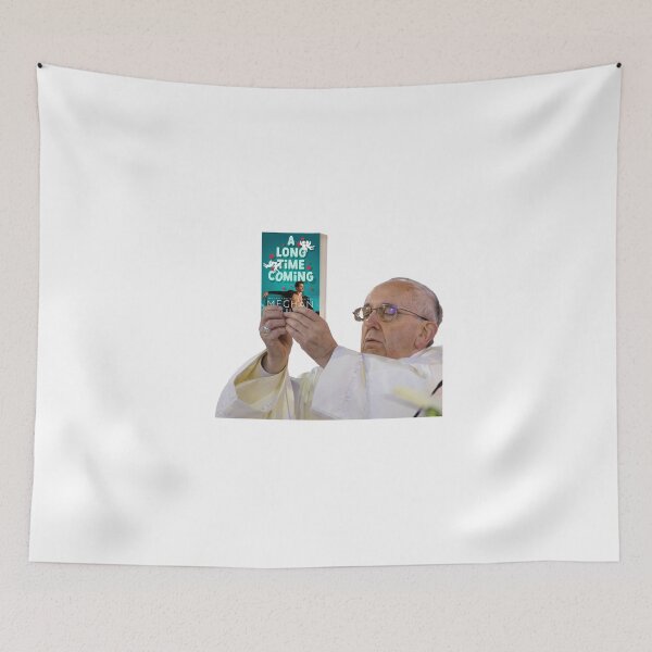 Item preview, A Long Time Coming Meghan Quinn Pope Meme designed and sold by selmaal.