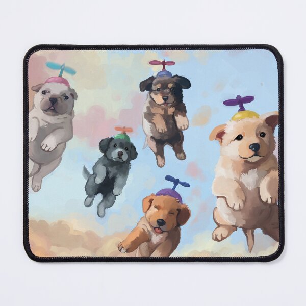Item preview, helicopter silly dogs designed and sold by raposilda.