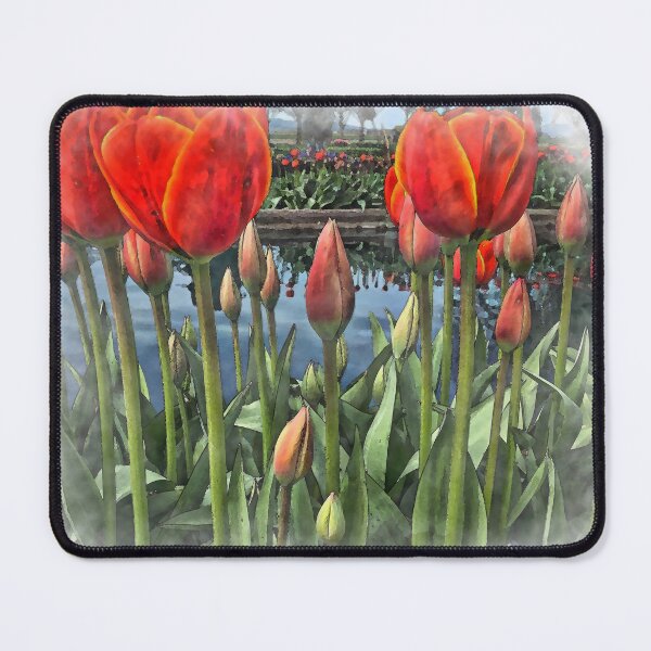 Item preview, Tulips Around The Pond designed and sold by KirtTisdale.