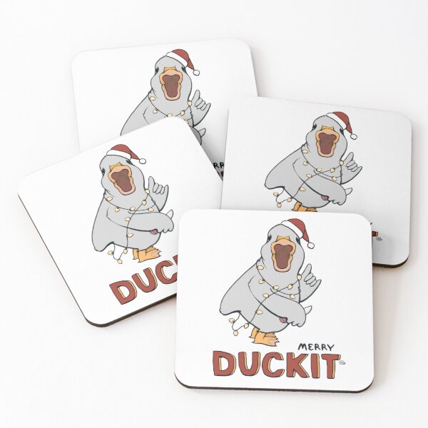Item preview, Merry Duckit -  Festive Duck Christmas designed and sold by ViewerEqualsPhoton.