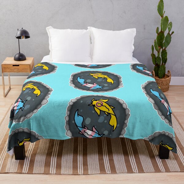 Item preview, Intersex and Trans Pride Flag Koi Pond designed and sold by CastleOfDragons.