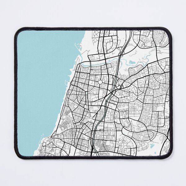 Item preview, Tel Aviv City Map of Israel - Circle designed and sold by deMAP.