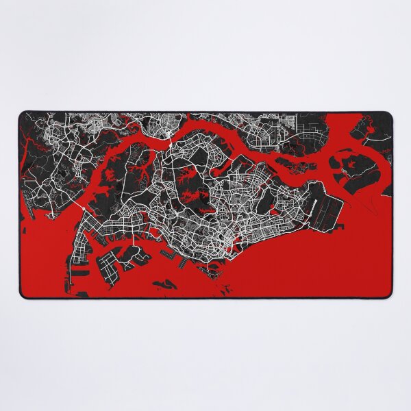 Item preview, Singapore City Map - Oriental designed and sold by deMAP.