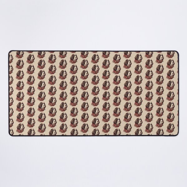 Item preview, English Springer Spaniel Christmas Plaid Watercolor designed and sold by rafaeltto.