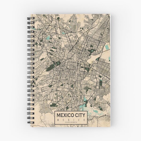 Item preview, Mexico City Map - Vintage designed and sold by deMAP.