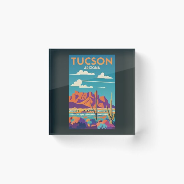 Item preview, A Vintage Travel Art of Tucson - Arizona - US  designed and sold by GoodOldVintage.
