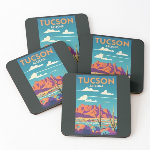 Item preview, A Vintage Travel Art of Tucson - Arizona - US  designed and sold by GoodOldVintage.