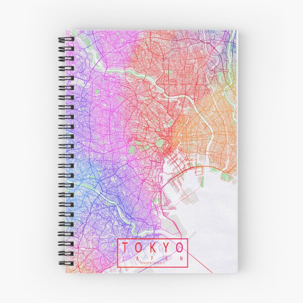 Item preview, Tokyo City Map of Japan - Colorful designed and sold by deMAP.