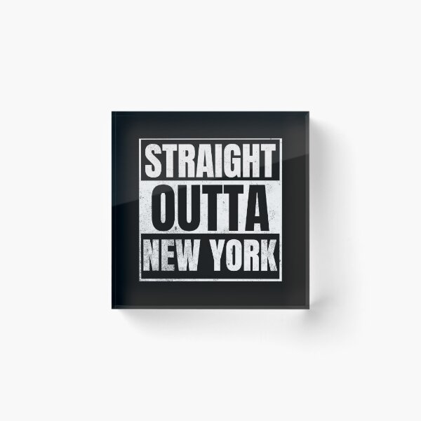 Item preview, Straight Outta New York designed and sold by Zombie-Killa.