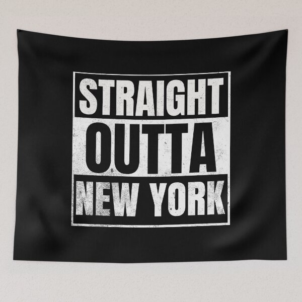 Item preview, Straight Outta New York designed and sold by Zombie-Killa.