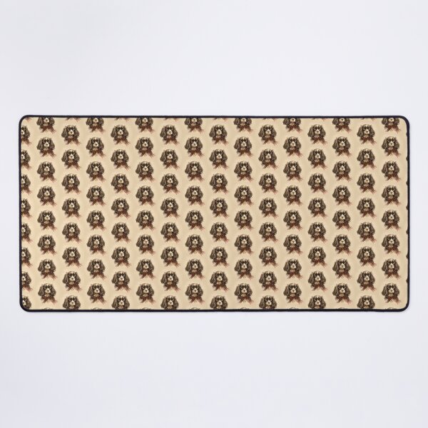 Item preview, English Toy Spaniel Christmas Plaid Watercolor designed and sold by rafaeltto.