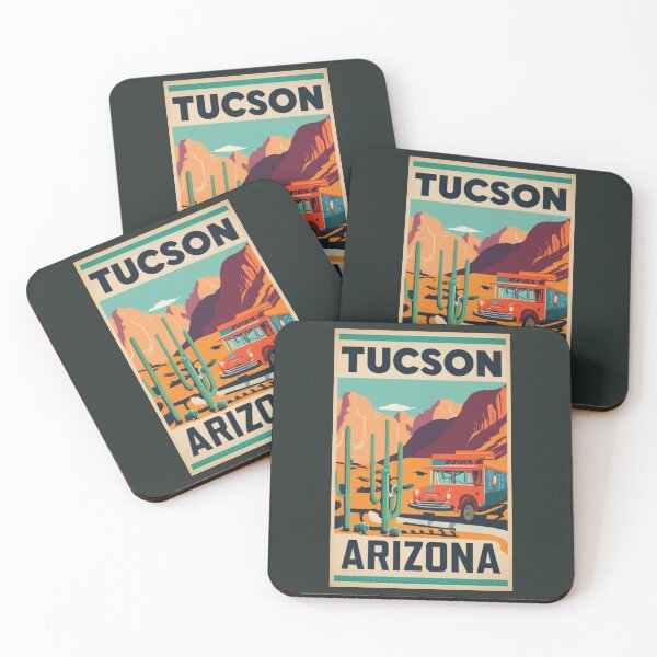 Item preview, A Vintage Travel Art of Tucson - Arizona - US  designed and sold by GoodOldVintage.