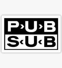 Pub Sub Pop Sticker