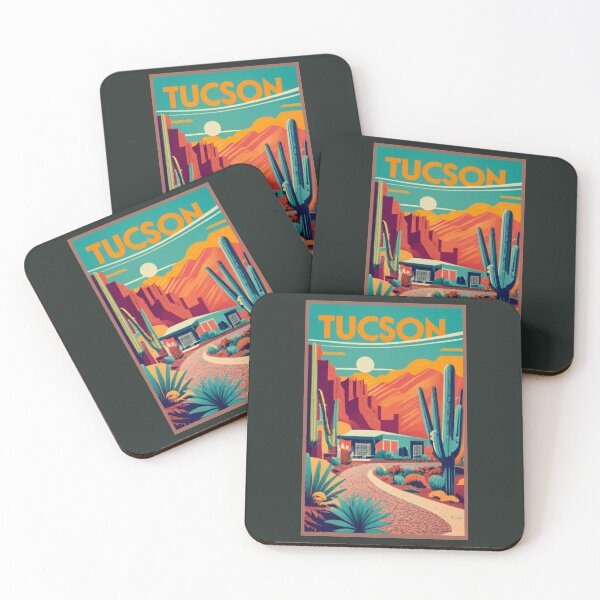 Item preview, A Vintage Travel Art of Tucson - Arizona - US  designed and sold by GoodOldVintage.