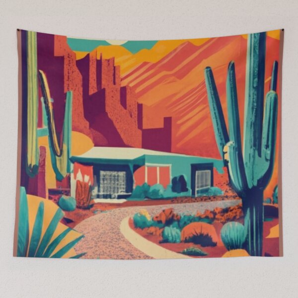 Item preview, A Vintage Travel Art of Tucson - Arizona - US  designed and sold by GoodOldVintage.
