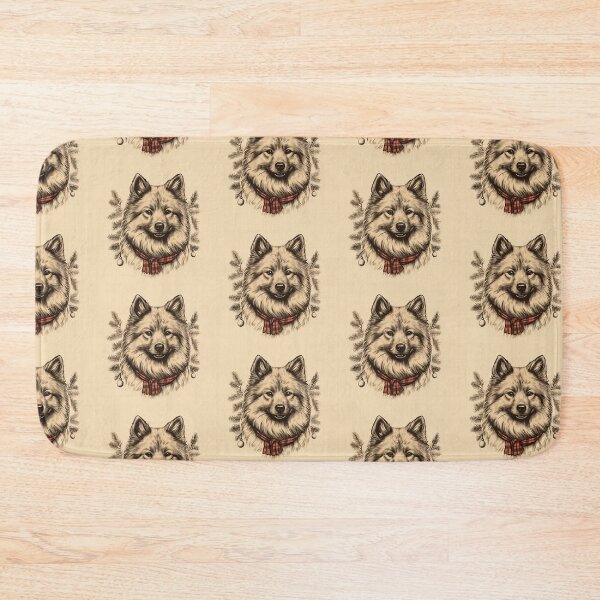 Item preview, Eurasier Christmas Plaid Watercolor designed and sold by rafaeltto.