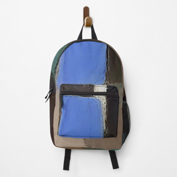 Item preview, Blue, Green, Camel And Black Hues Abstract Painting designed and sold by DEC02.
