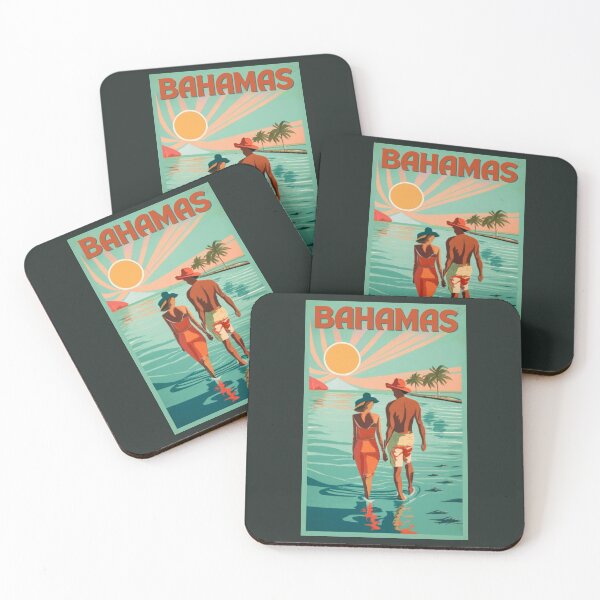 Item preview, A Vintage Travel Art of the Bahamas  designed and sold by GoodOldVintage.