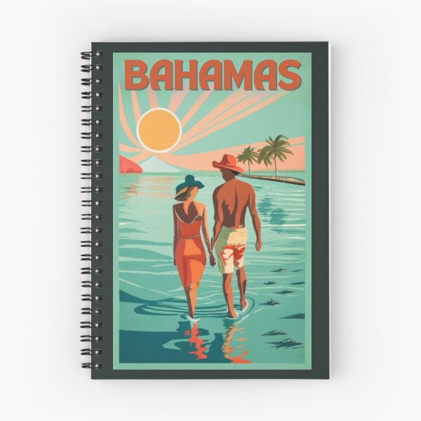 Item preview, A Vintage Travel Art of the Bahamas  designed and sold by GoodOldVintage.