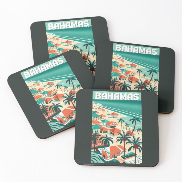 Item preview, A Vintage Travel Art of the Bahamas  designed and sold by GoodOldVintage.