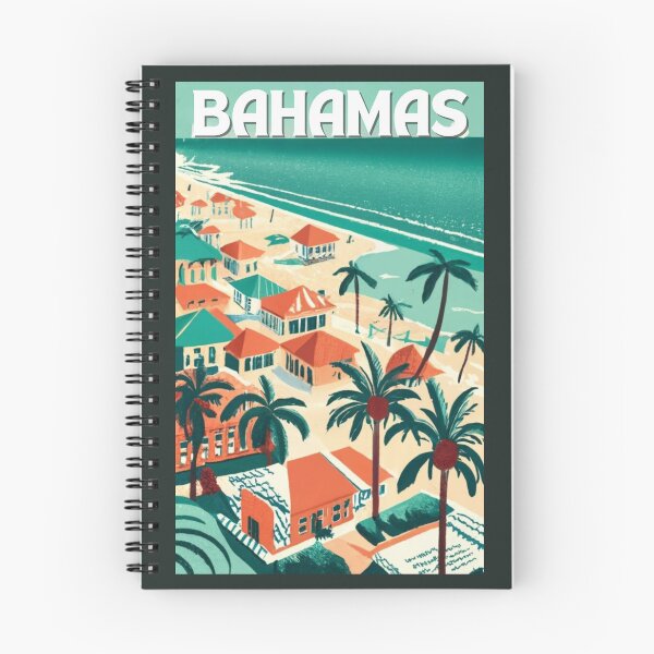 Item preview, A Vintage Travel Art of the Bahamas  designed and sold by GoodOldVintage.