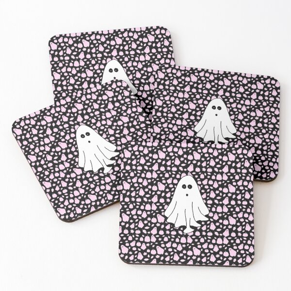 Item preview, Ghost, pumpkins and leafs designed and sold by Ana Gorozpe.