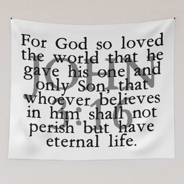 Item preview, John 3:16 designed and sold by CANJ72.