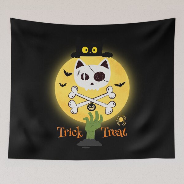 Item preview, Halloween Cat 7 designed and sold by ThanaDesign.