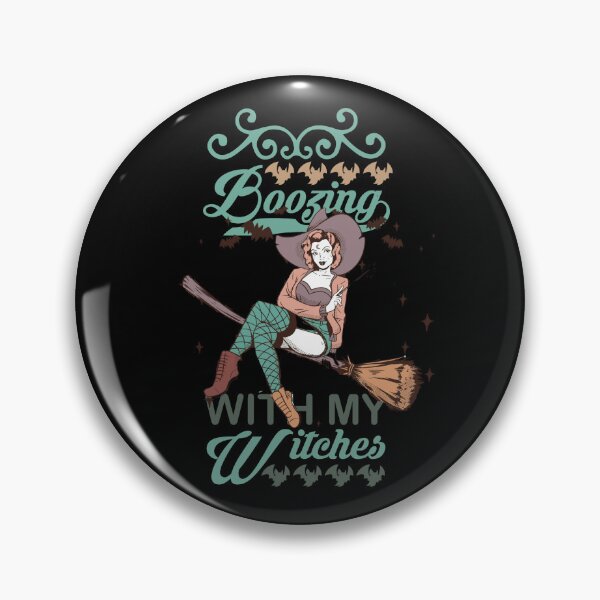 Item preview, Boozing with my witches, halloween, witch designed and sold by Reflect33.