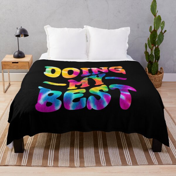 Item preview, Celebrate 'Doing My Best' in Style: Groovy Self-Care Design designed and sold by Sun Sand & Sea Art.