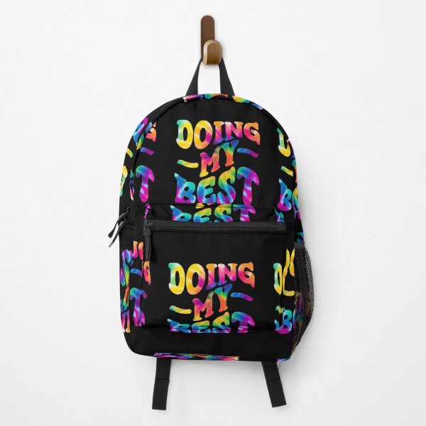 Item preview, Celebrate 'Doing My Best' in Style: Groovy Self-Care Design designed and sold by Sun Sand & Sea Art.