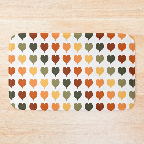 Item preview, Autumn hearts pattern designed and sold by Ana Gorozpe.