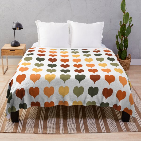 Item preview, Autumn hearts pattern designed and sold by Ana Gorozpe.