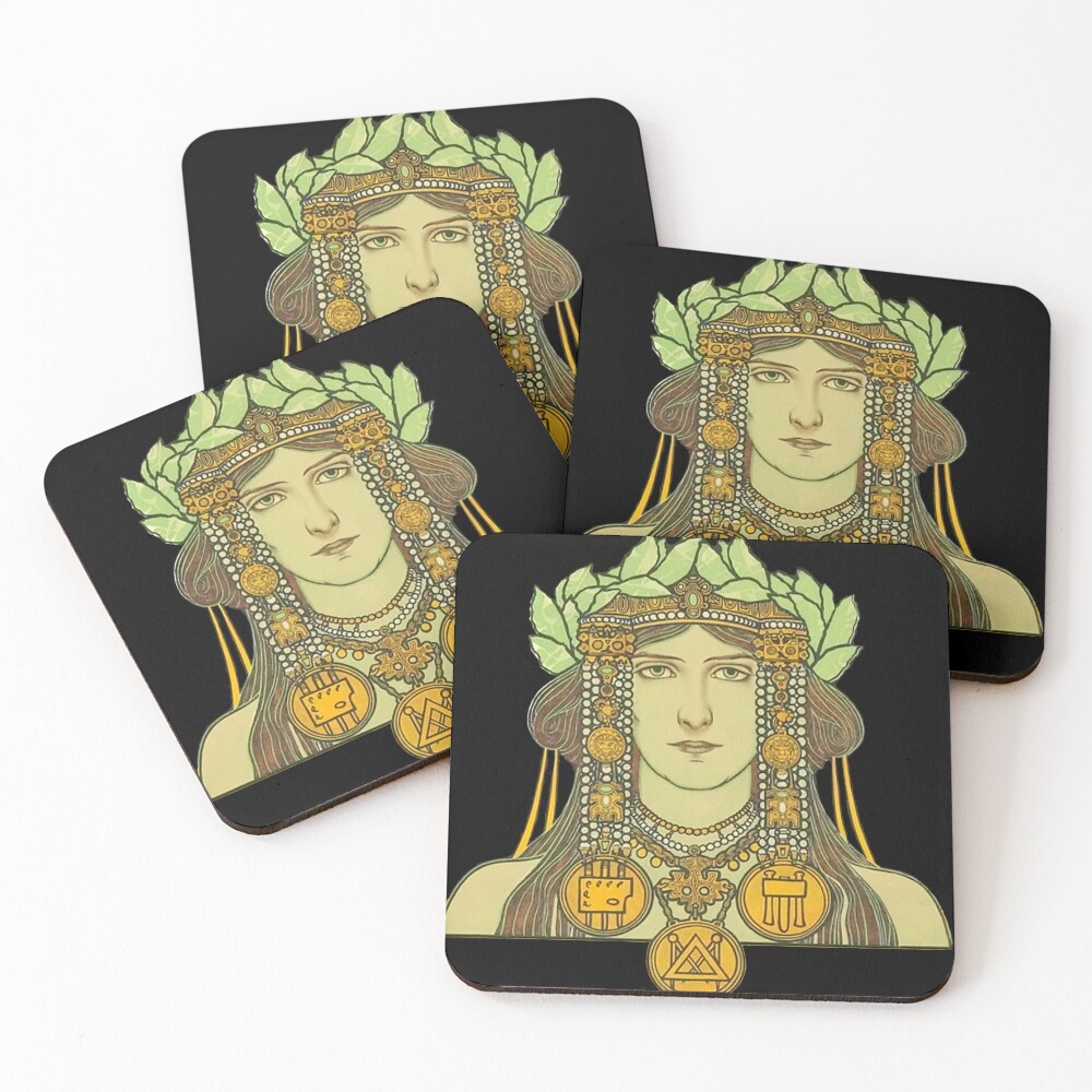 Item preview, Coasters (Set of 4) designed and sold by LovableObjects.