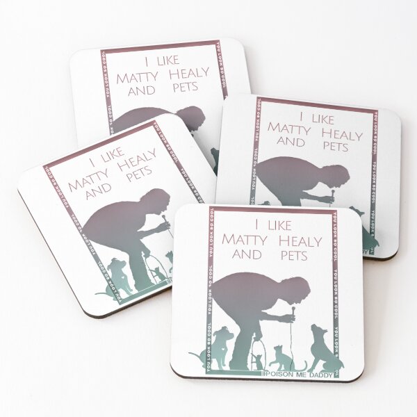 Item preview, Matty Healy y sus mascotas designed and sold by StaciMack.