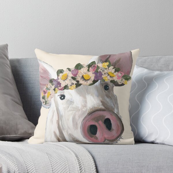 Item preview, Farmhouse Pig Art designed and sold by leekellerart.