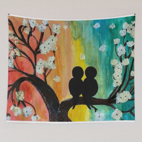 Item preview, Love Birds designed and sold by ravinly.
