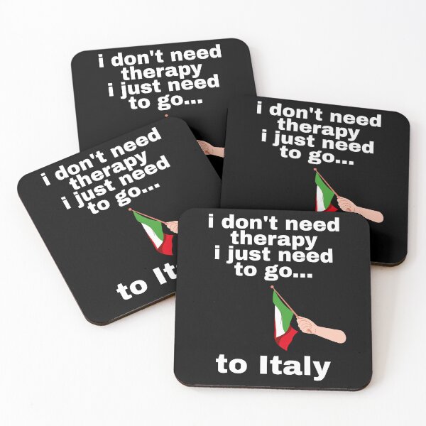 Item preview, I JUST NEED TO GO TO ITALY designed and sold by HenryGrafStudio.