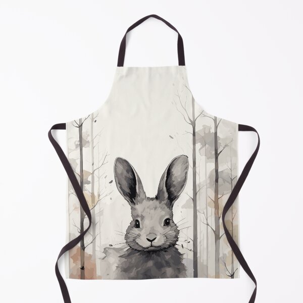 Item preview, Misty boreal watercolor rabbit designed and sold by etherElric.