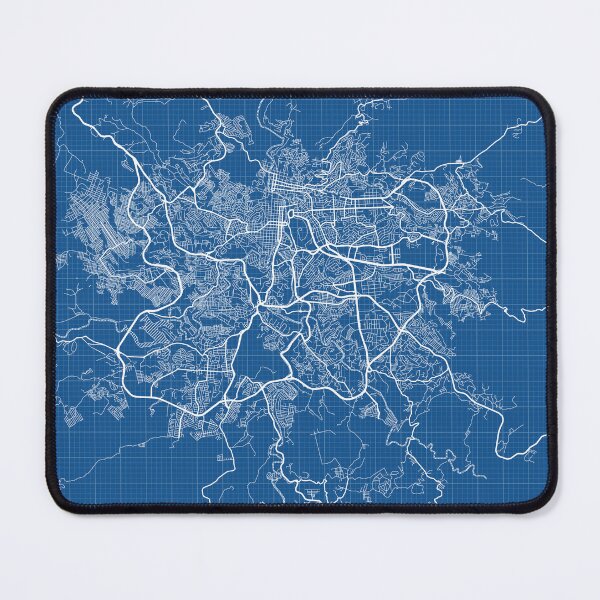 Item preview, Tegucigalpa City Map of Honduras - Blueprint designed and sold by deMAP.