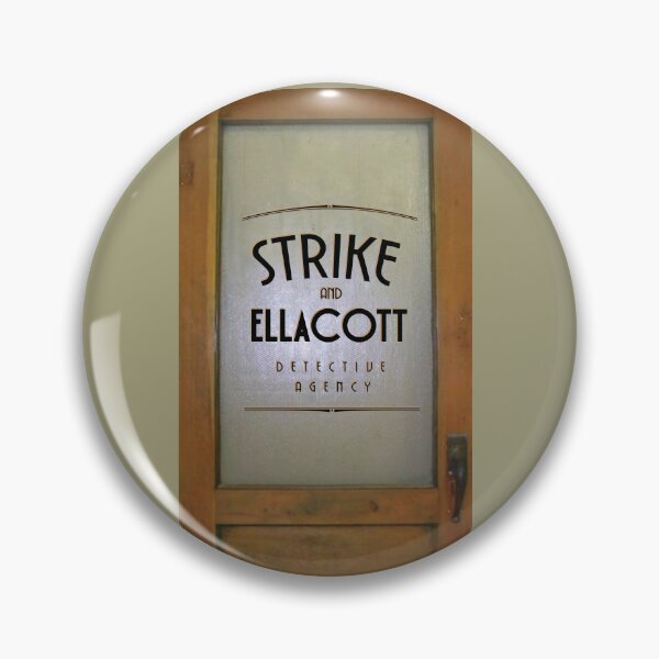 Item preview, Strike & Ellacott Detective Agency Door (Strike Series) designed and sold by QuiltPaperScissors.