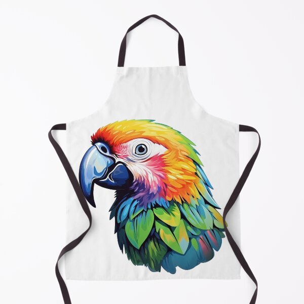 Item preview, Parrot Chic in Vibrant Watercolor Tropical designed and sold by meganohm.
