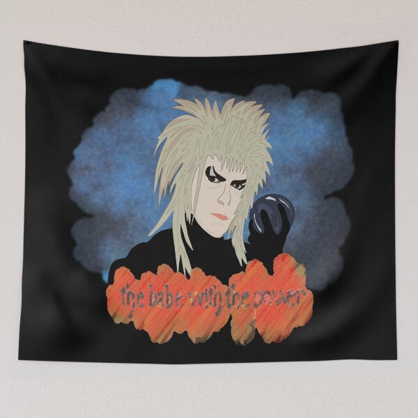 Item preview, jareth: babe with the power tee designed and sold by GoodNoodThrift.