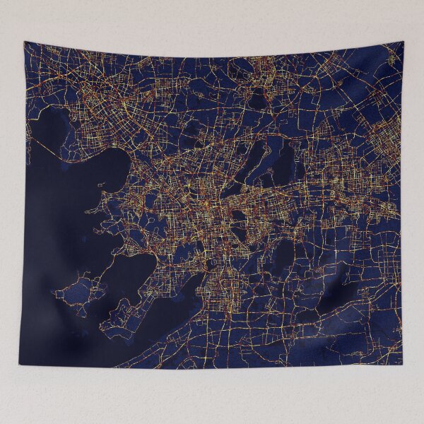 Item preview, Suzhou, China - City At Night designed and sold by deMAP.