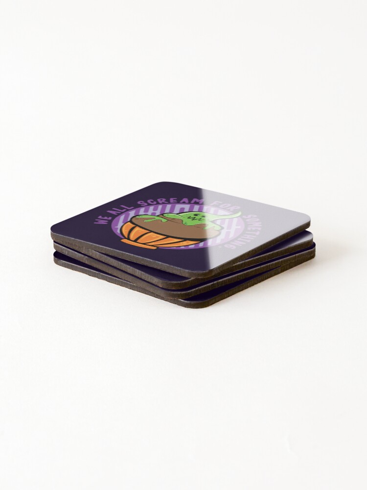 Thumbnail 4 of 5, Coasters (Set of 4), Ice Scream designed and sold by Rageheals.