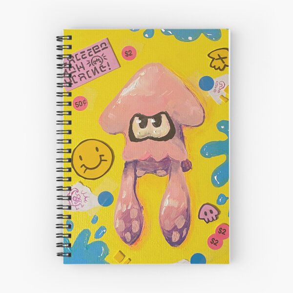 Item preview, Squid painting designed and sold by Shimmerwoof.