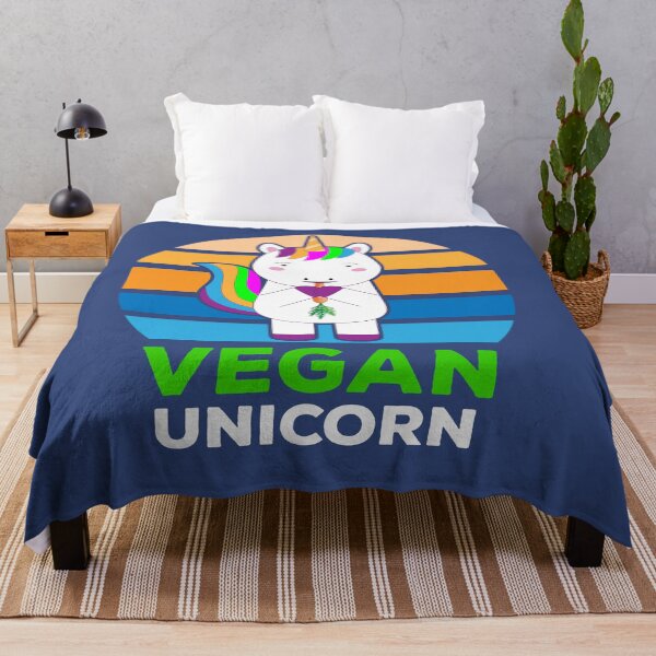 Item preview, Vegan Unicorn Neon Plant Based Vegan Life designed and sold by ArtMeetsPizza.