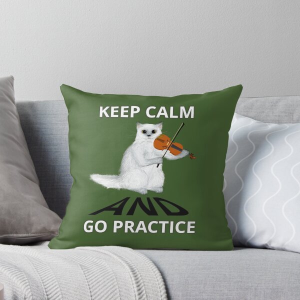Item preview, Keep calm and go practice cat designed and sold by eviolni.