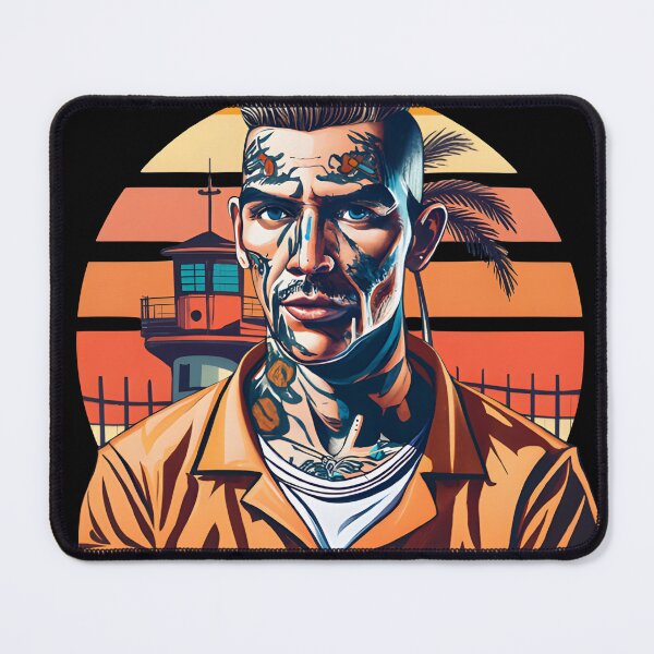 Item preview, Prisoner man in orange suit designed and sold by ratchawoot.