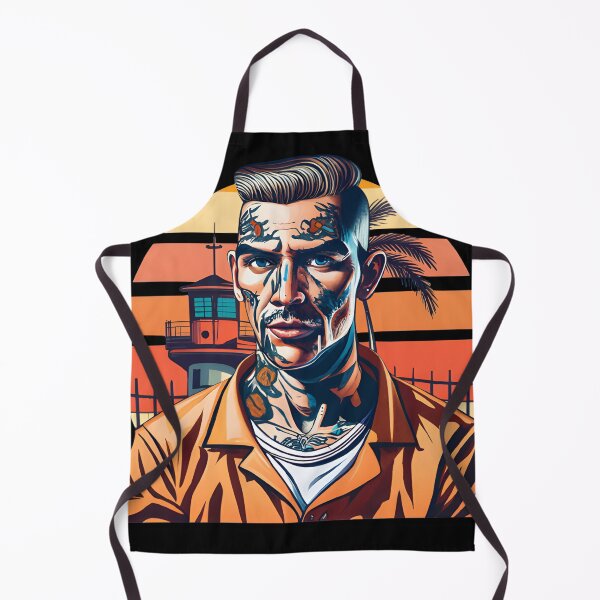 Item preview, Prisoner man in orange suit designed and sold by ratchawoot.